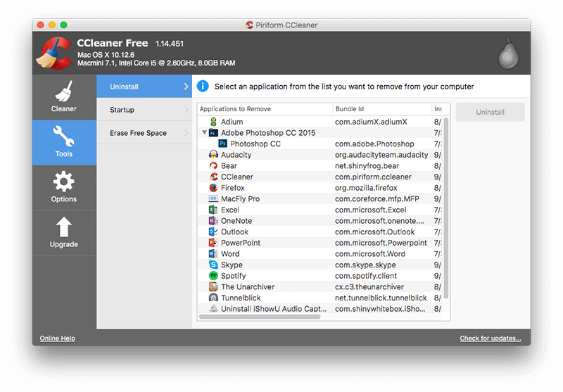 ccleaner for mac doesnt run